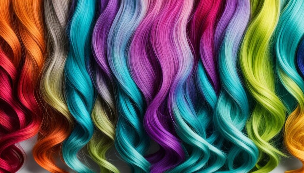 cores de cabelo